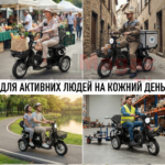 Триколісний електроскутер Trivaro 600W – комфорт, безпека та надійність для щоденних поїздок