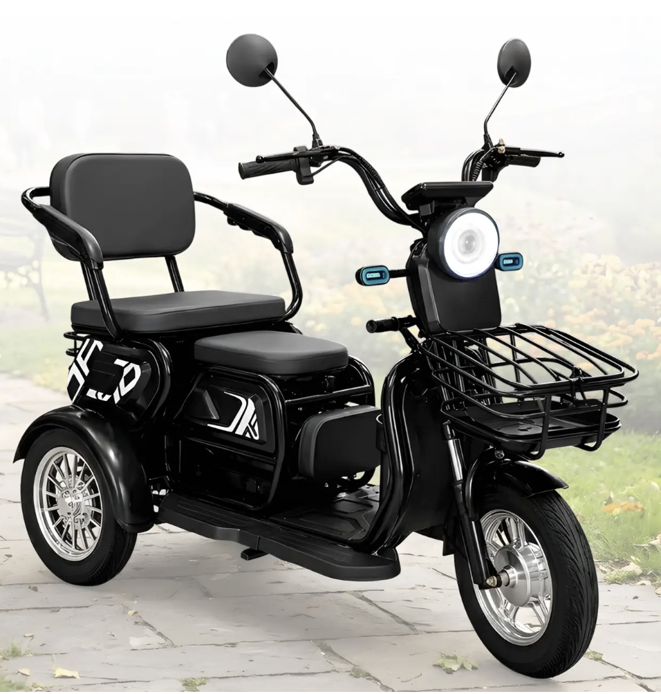 Триколісний електроскутер Trivaro 600W – комфорт, безпека та надійність для щоденних поїздок Триколісний електроскутер Trivaro 600W – комфорт, безпека та надійність для щоденних поїздок